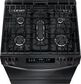 Frigidaire 30" Front Control Gas Range In Black, , large
