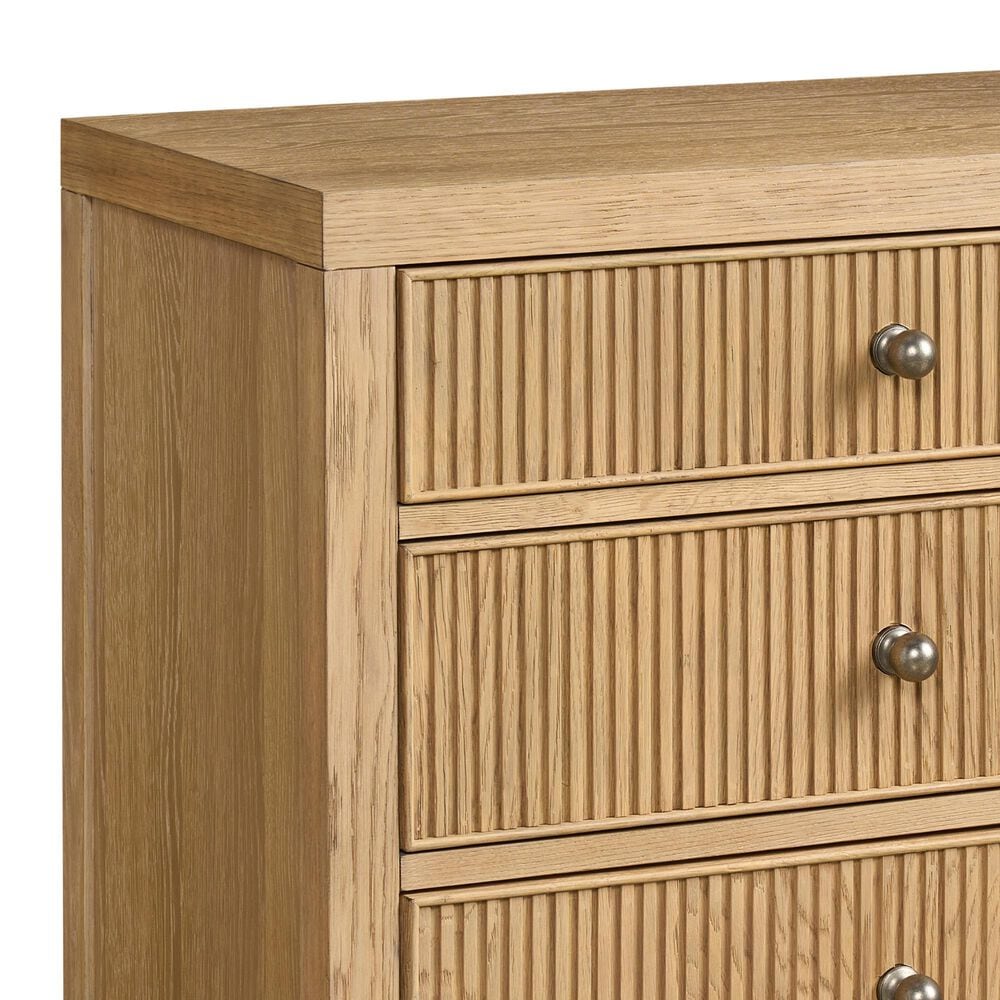 Universal Furniture Avaline King Storage Bed with Two Nightstands in Skylark, , large