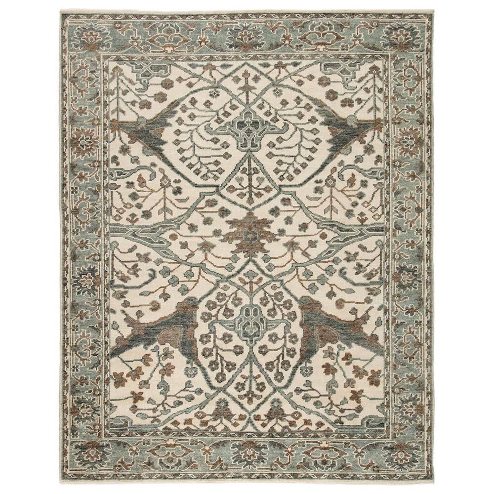 Jaipur Salinas 6" x 9" Whitecap Gray Area Rug, , large
