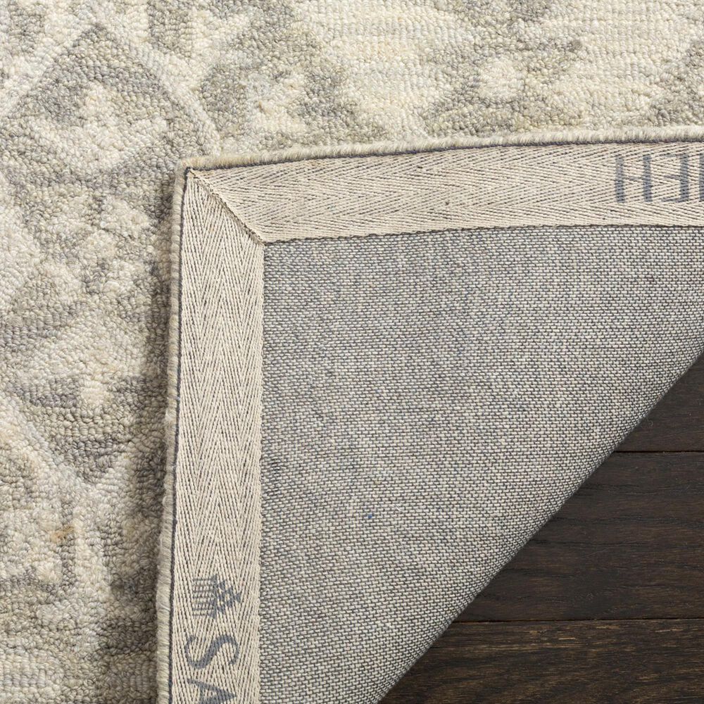 Safavieh Micro-Loop Geometric 9&#39; x 12&#39; Light Grey Area Rug, , large