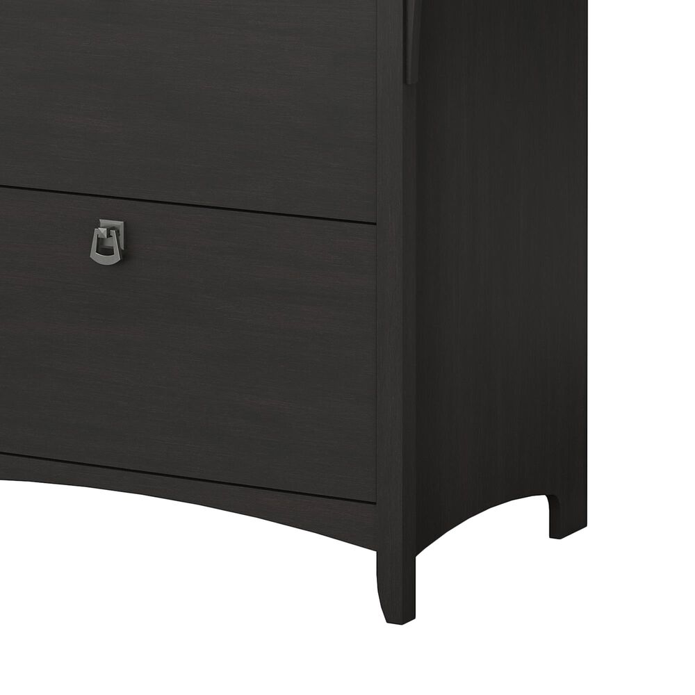 Bush Salinas Lateral File in Vintage Black Nebraska Furniture