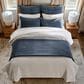 Levtex Velvet Stitch 3-Piece King/California King Reversible Quilt Set in Navy, , large