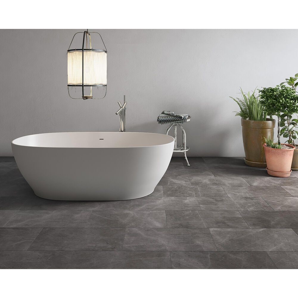 Inhaus Sono Eclipse Sesame Sandstone 12&quot; x 25&quot; Commercial Vinyl Tile, , large