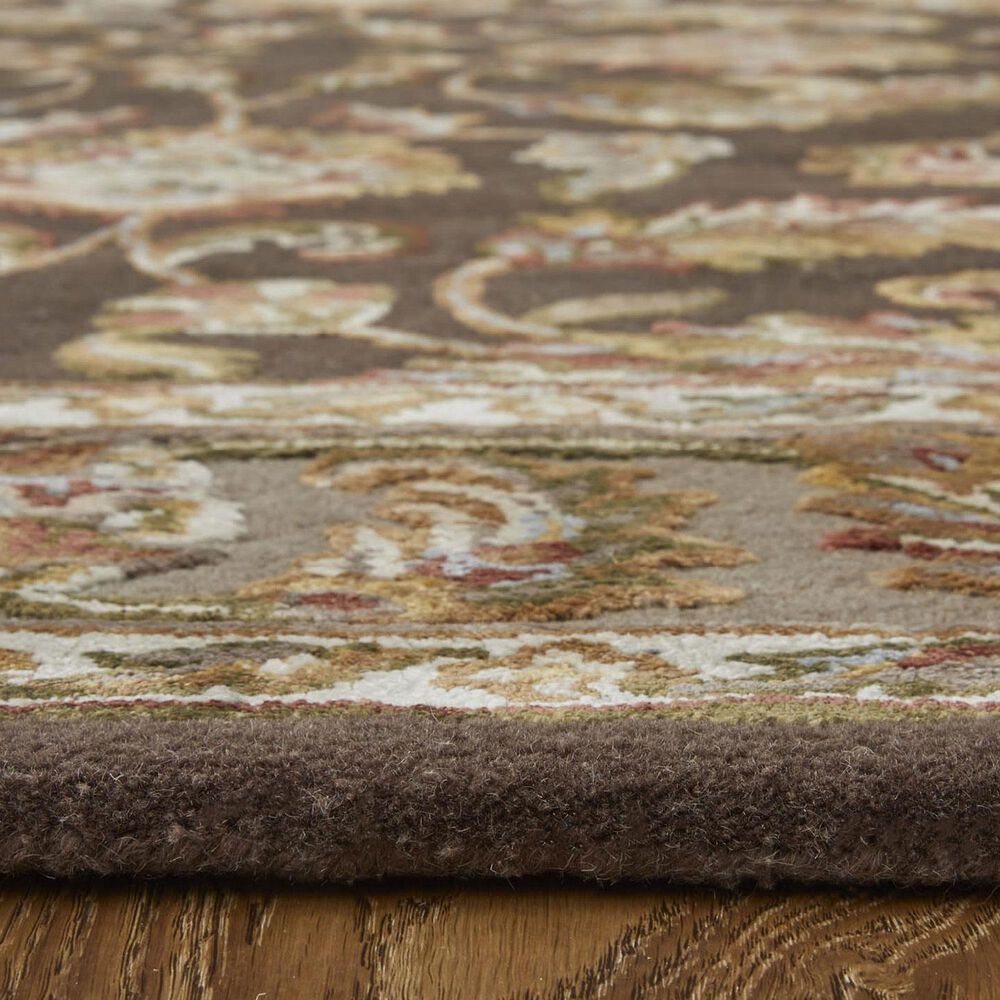 Feizy Prescott 5&#39; x 8&#39; Brown Area Rug, , large