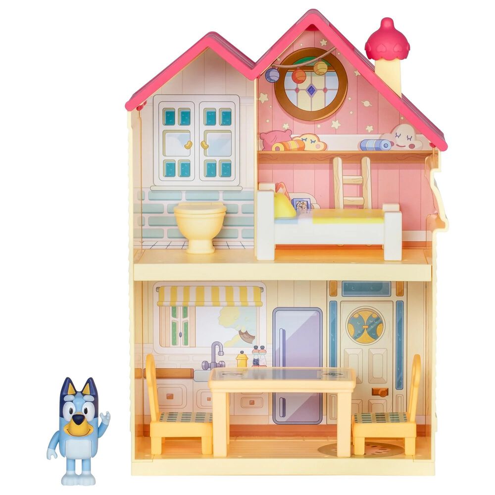 Bluey Mini Bluey Home Toy Set in Yellow, , large