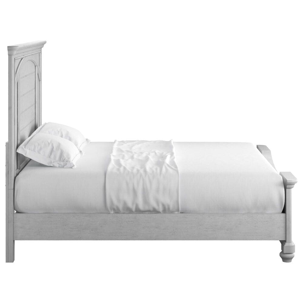 Emerald Home Furnishings New Haven King Panel Bed in Oyster Shell, , large