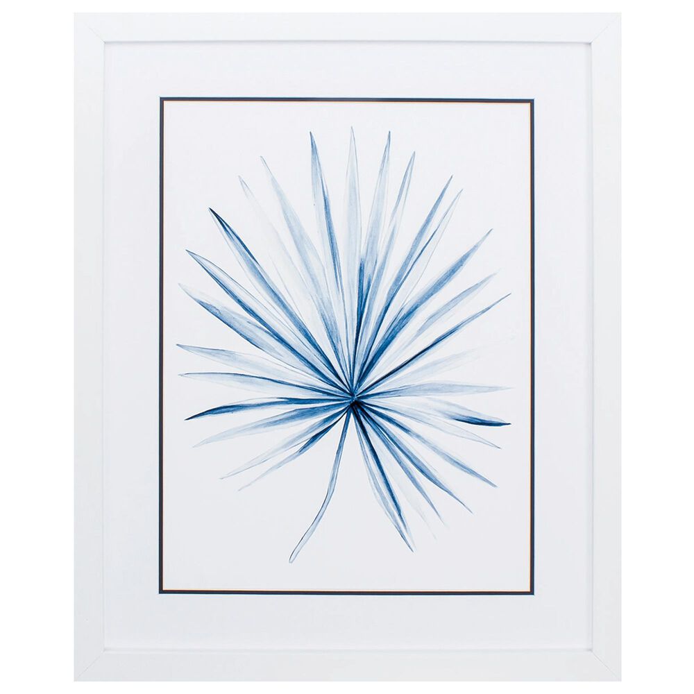 Propac "Indigo Tropical Leaf II" Wall Art in Blue, , large
