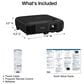Epson Epson Pro EX9270 Wireless Full HD 1080p 3LCD Projector, , large