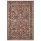 Rifle Paper Co Crafted by Cloth and Company Courtyard 5" x 7"6" Eve Crimson Area Rug, , large
