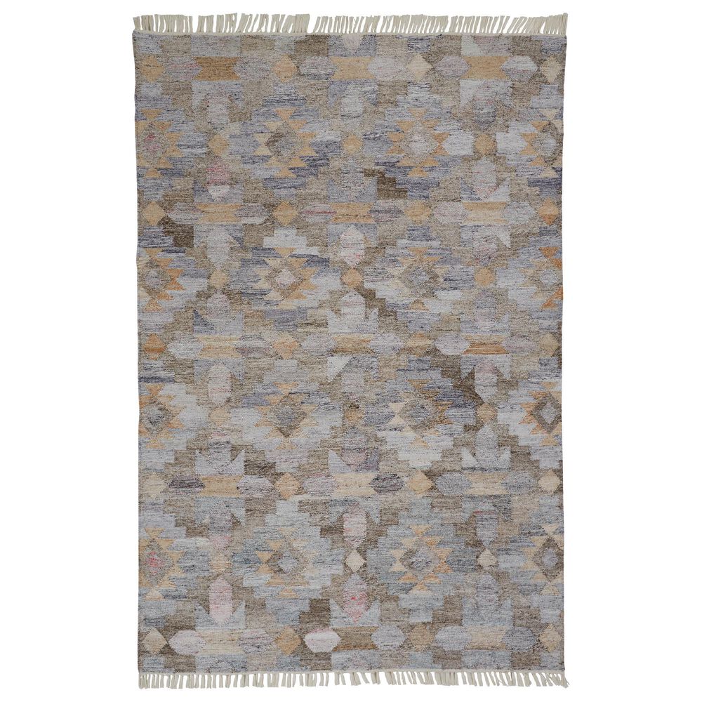 Feizy Beckett 3"6" x 5"6" Gray and Multicolor Area Performance Rug, , large