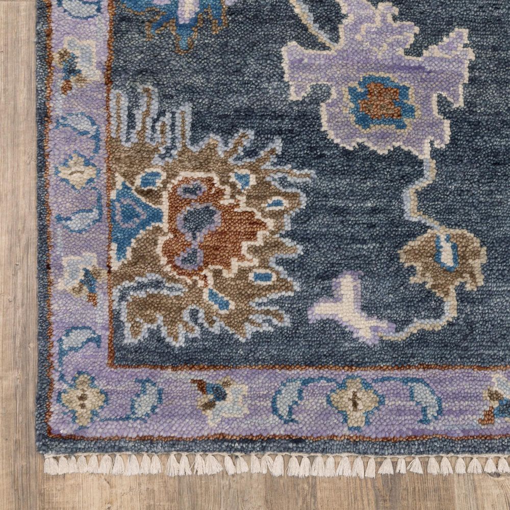 Oriental Weavers Majorca MAJ07 Blue and Multicolor 9&#39; x 12&#39; Area Rug, , large