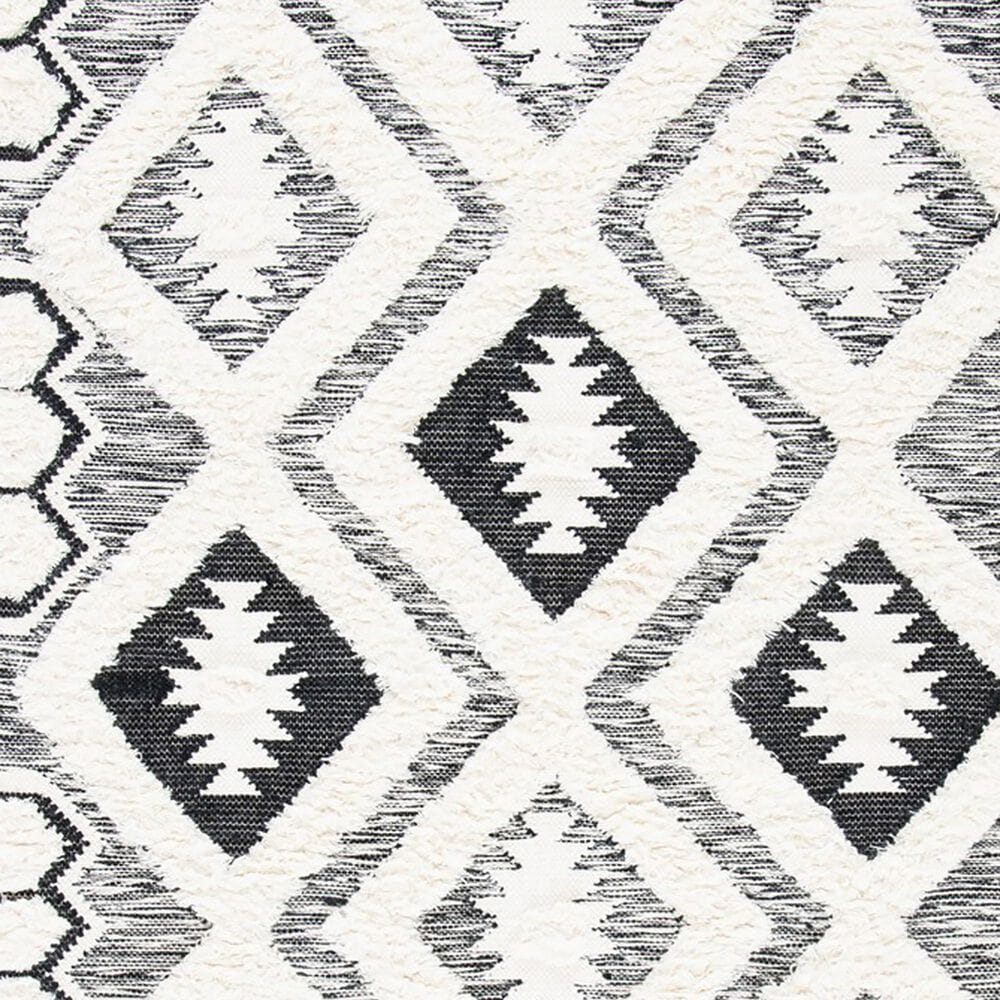 Safavieh Natura NAT684A 3&#39; x 5&#39; Ivory and Black Area Rug, , large