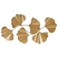 Hearth and Haven 24" x 43" Ginkgo Leaf Wall Decor in Gold, , large