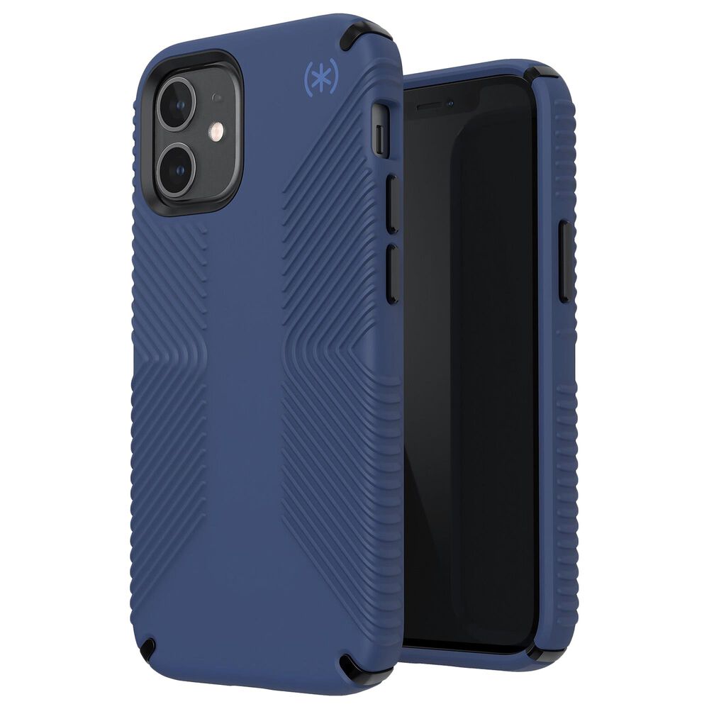 Speck Presidio2 Grip Case For Apple iPhone 12 Mini in Coastal Blue And Black, , large