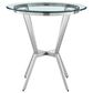 Blue River Naomi and Lorin 3-Piece Counter Height Dining Set in Stainless Steel, , large