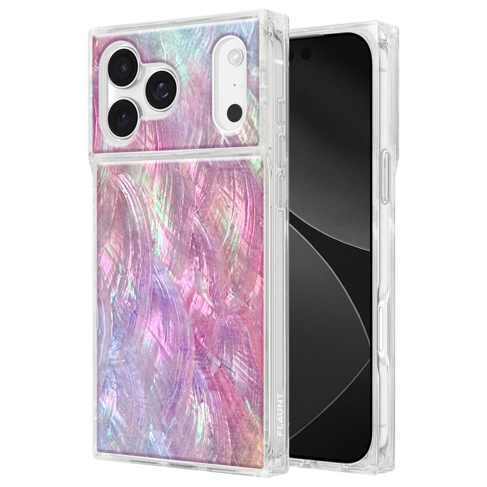 Case-Mate Square MagSafe Case for iPhone 17 Pro Max in Pink Mother Of Pearl, , large