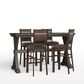 Drew and Jonathan Home Denman Bar Height Dining Table in Brown - Table Only, , large