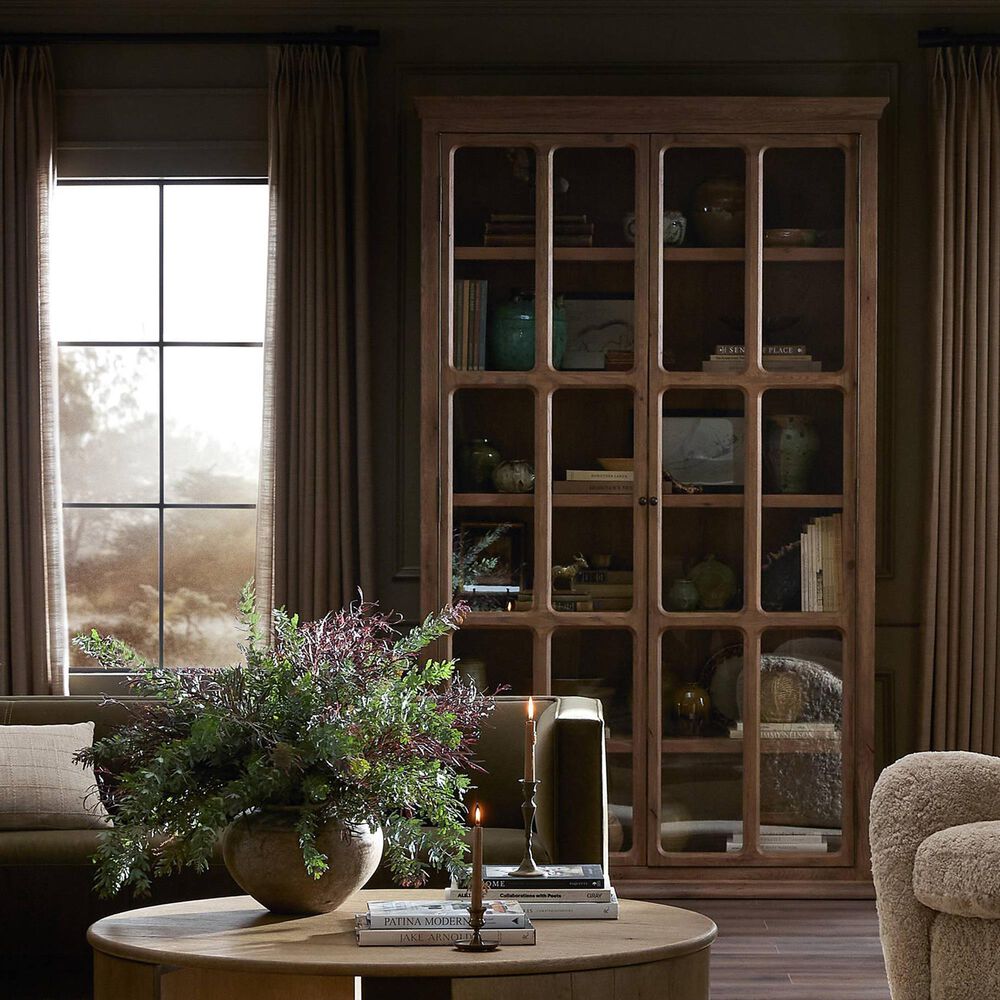 Four Hands Dawes 2-Door Cabinet in Weathered Oak, , large