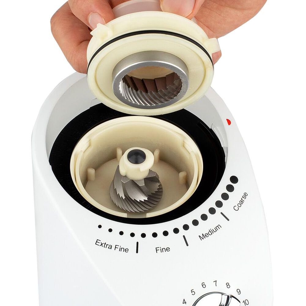 Jura Capresso Infinity Plus Conical Burr Grinder in White, , large