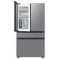 Samsung Bespoke Bespoke 23 Cu. Ft. French Door Refrigerator with Beverage Center - Stainless Steel Panels Included, , large