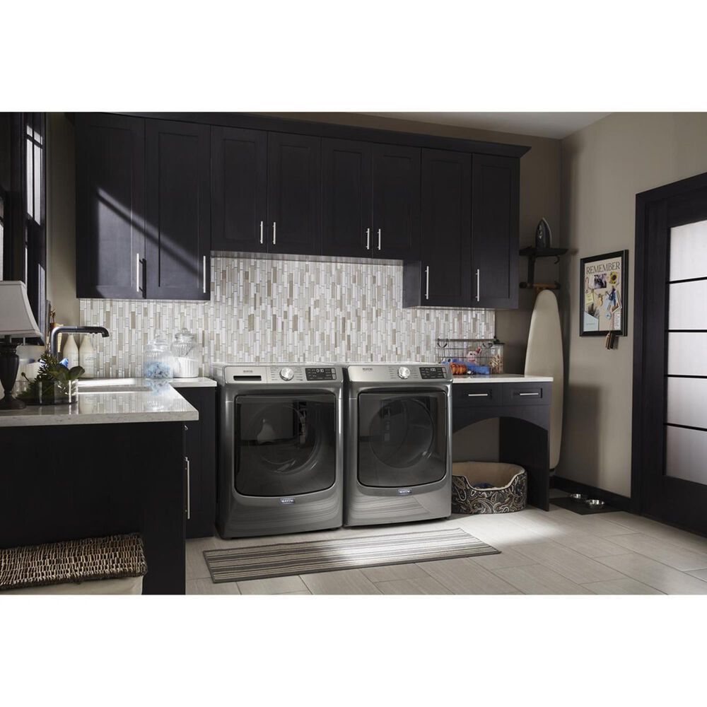 Maytag 7.3 Cu. Ft. Gas Dryer with 12 Dry Cycles in Metallic Slate, , large