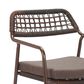 Zuo Modern Rio Outdoor Dining Chair in Brown (Set of 2), , large