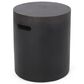 Hearth and Haven Outdoor Cylindrical Side Table with Integrated Handle Cutout in Copper, , large