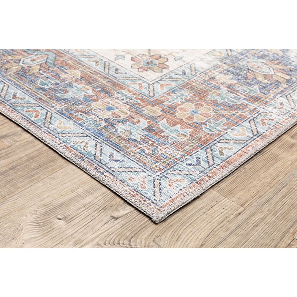 Oriental Weavers Myers Park MYP03 2&#39; x 8&#39; Rust Runner, , large