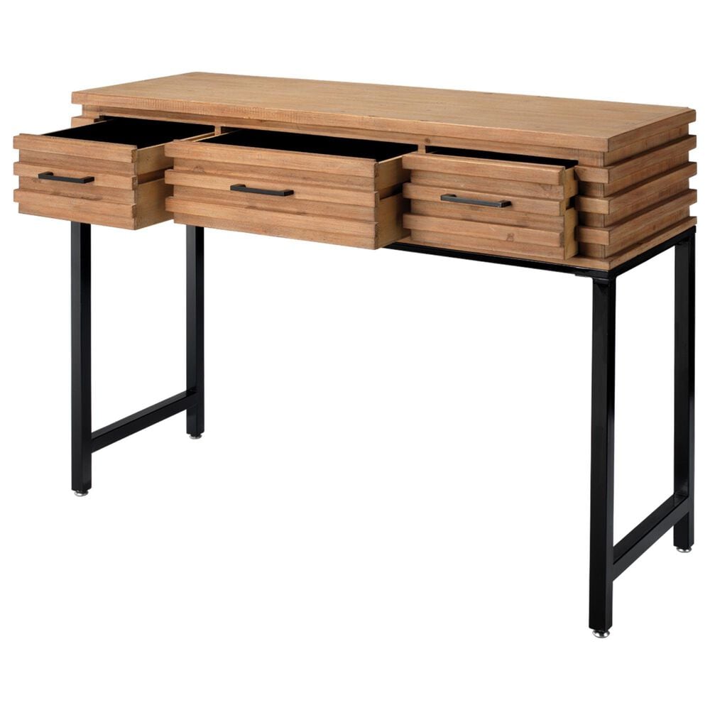 Jamie Young Langford Console Table in Brown and Black, , large