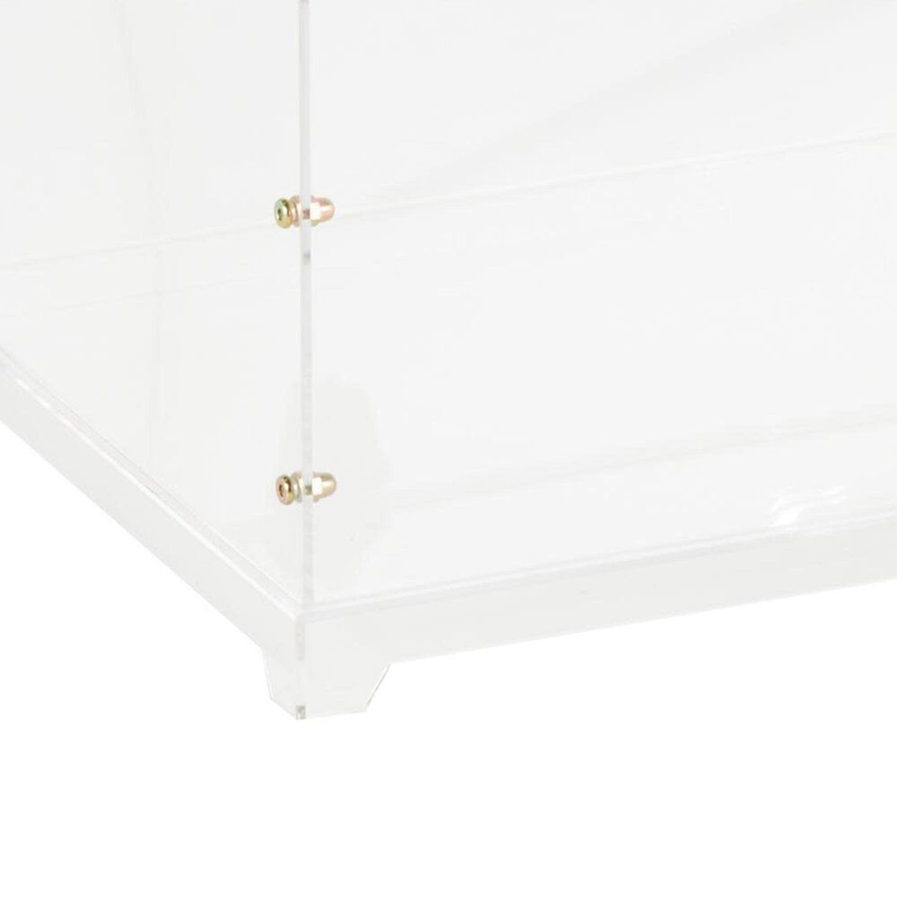 Maple and Jade 3-Piece Storage Decorative Trunk Set in Clear, , large