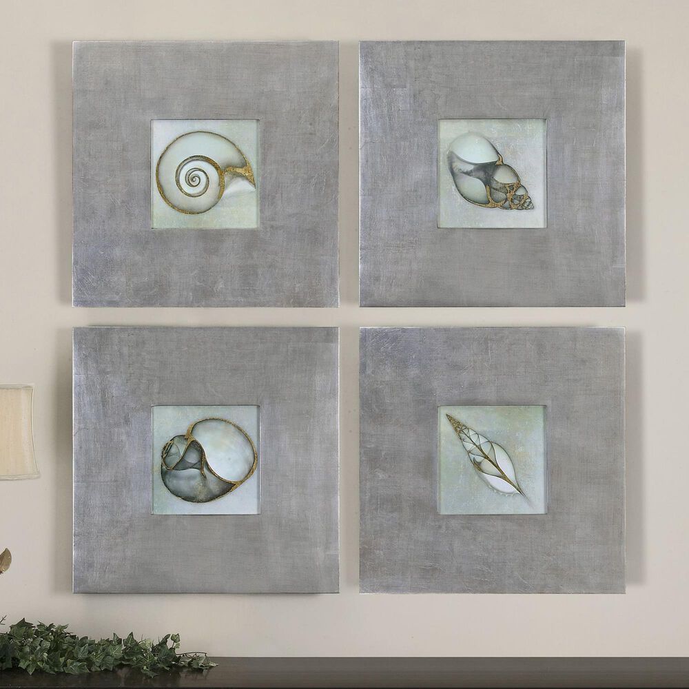 Uttermost Neptunes Garden Framed Art (Set of 4), , large