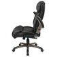 Valor Living Executive Chair with Flip Arms in Cocoa, , large