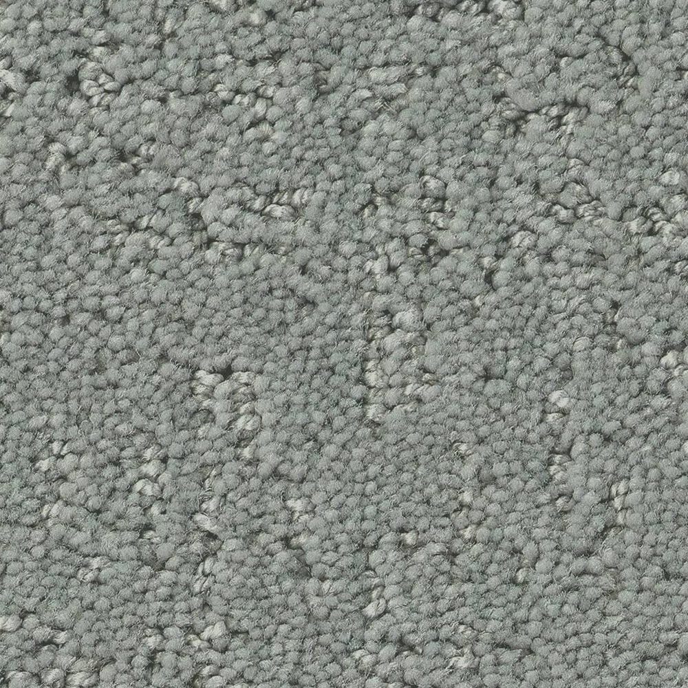 Shaw Canvas Comfort Blue Carpet in Misty Rain, , large