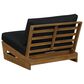 Linon Home Decor Silbury Patio Armless Chair in Jet Black, , large