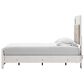 Ashley Altyra Twin Panel Bed in White with LED Headboard, , large