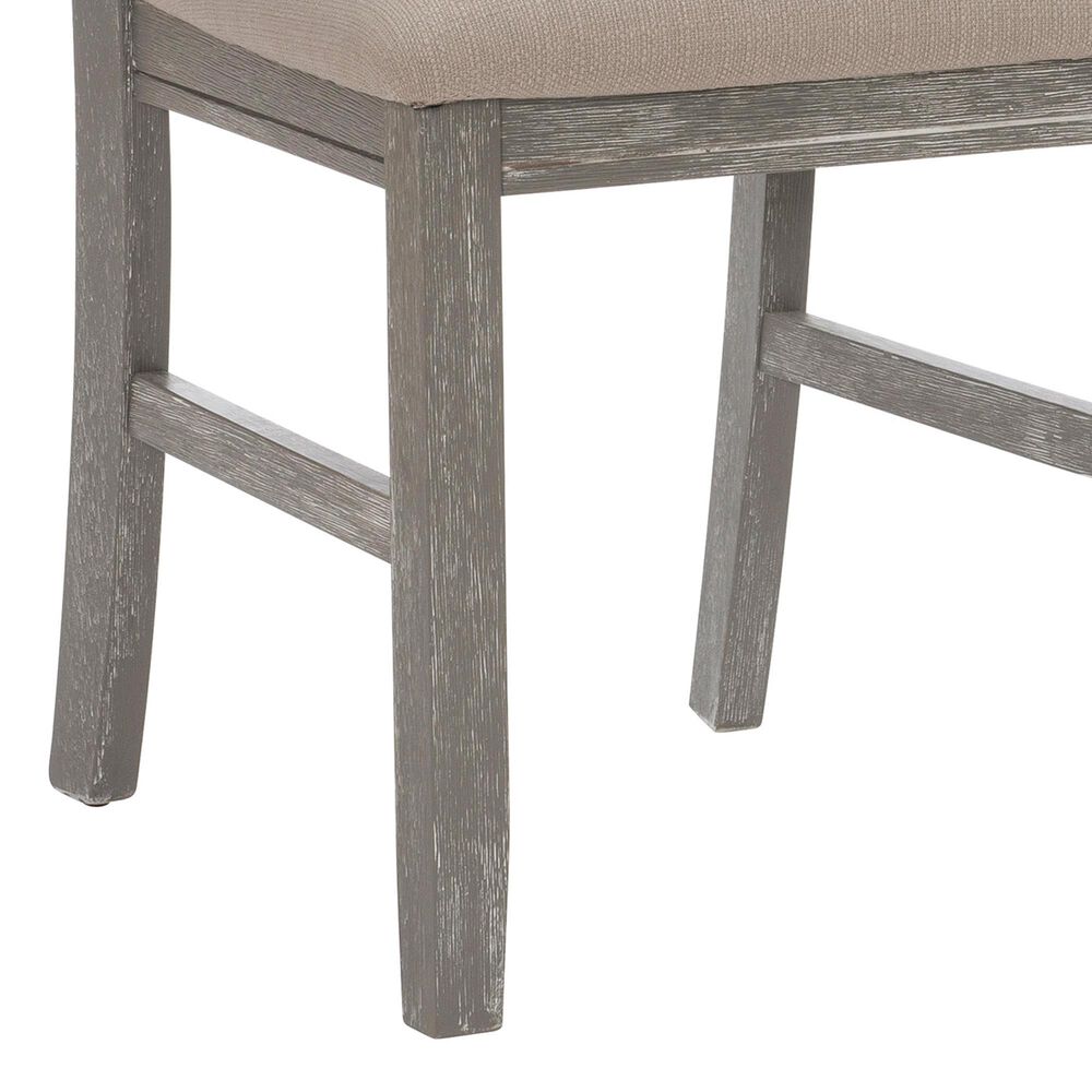 Linon Home Decor Turino Side Chair in Weathered Grey, , large