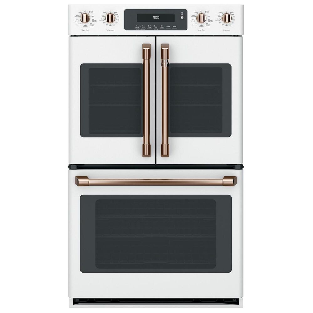 Cafe Handle and Knob Kit for Double Wall Oven in Brushed Copper, , large