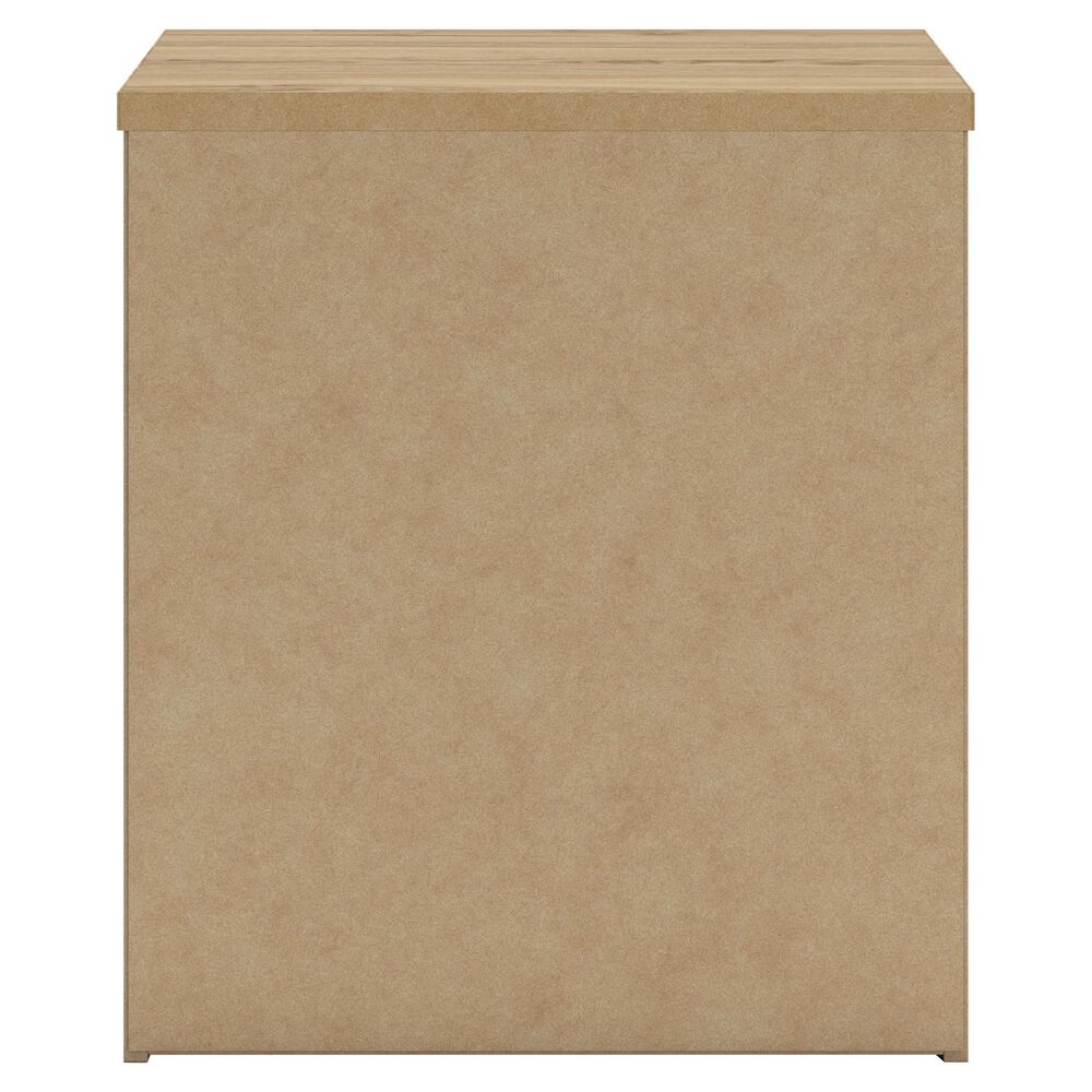 Ashley Linnocreek 2-Drawer Nightstand in White and Warm Brown, , large