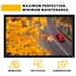 Kodak 100 Projector Screen, Fixed Frame Projector Screen with Velvet Frame & Wall Mount Kit, , large