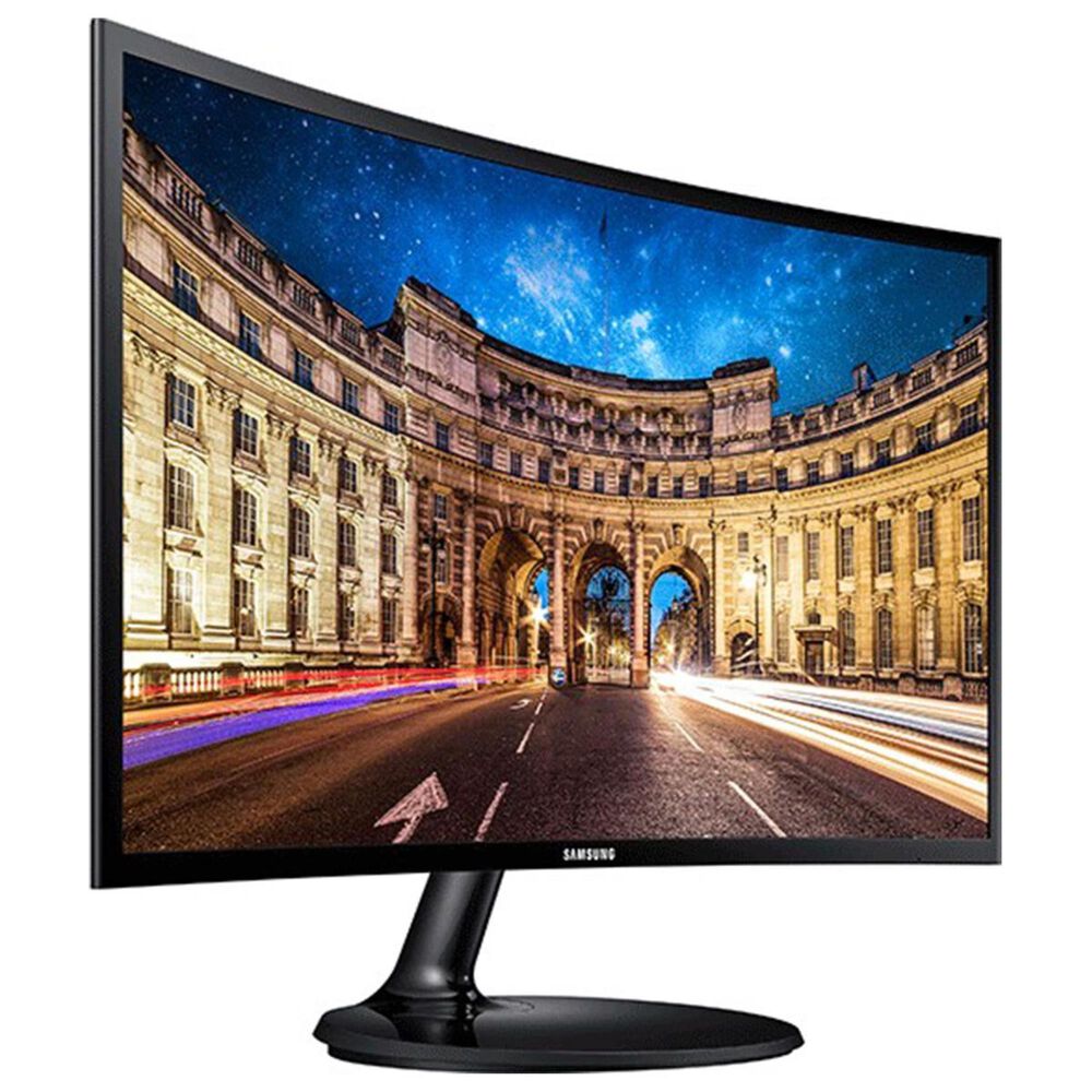 Samsung 24&quot; Curved FreeSync LCD Monitor in Black, , large