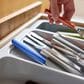 Joseph Joseph DrawerStore Expanding Tiered Cutlery, Utensil and Gadget Organizer in Grey and Stone, , large