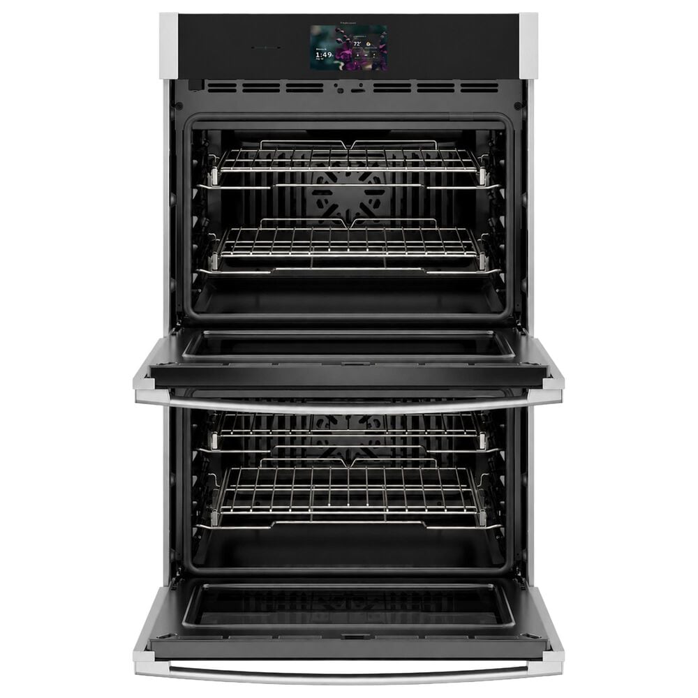 GE Profile 30" Smart Built-in Convection Double Wall Oven with In-Oven Camera and No Preheat Air Fry in Stainless Steel, , large