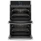 GE Profile 30" Smart Built-in Convection Double Wall Oven with In-Oven Camera and No Preheat Air Fry in Stainless Steel, , large