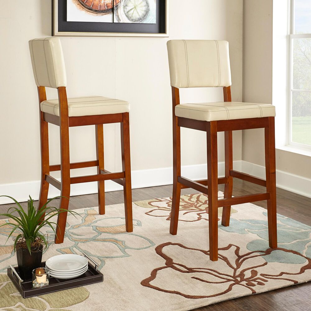 Linden Boulevard Dumas Barstool in Cream, , large