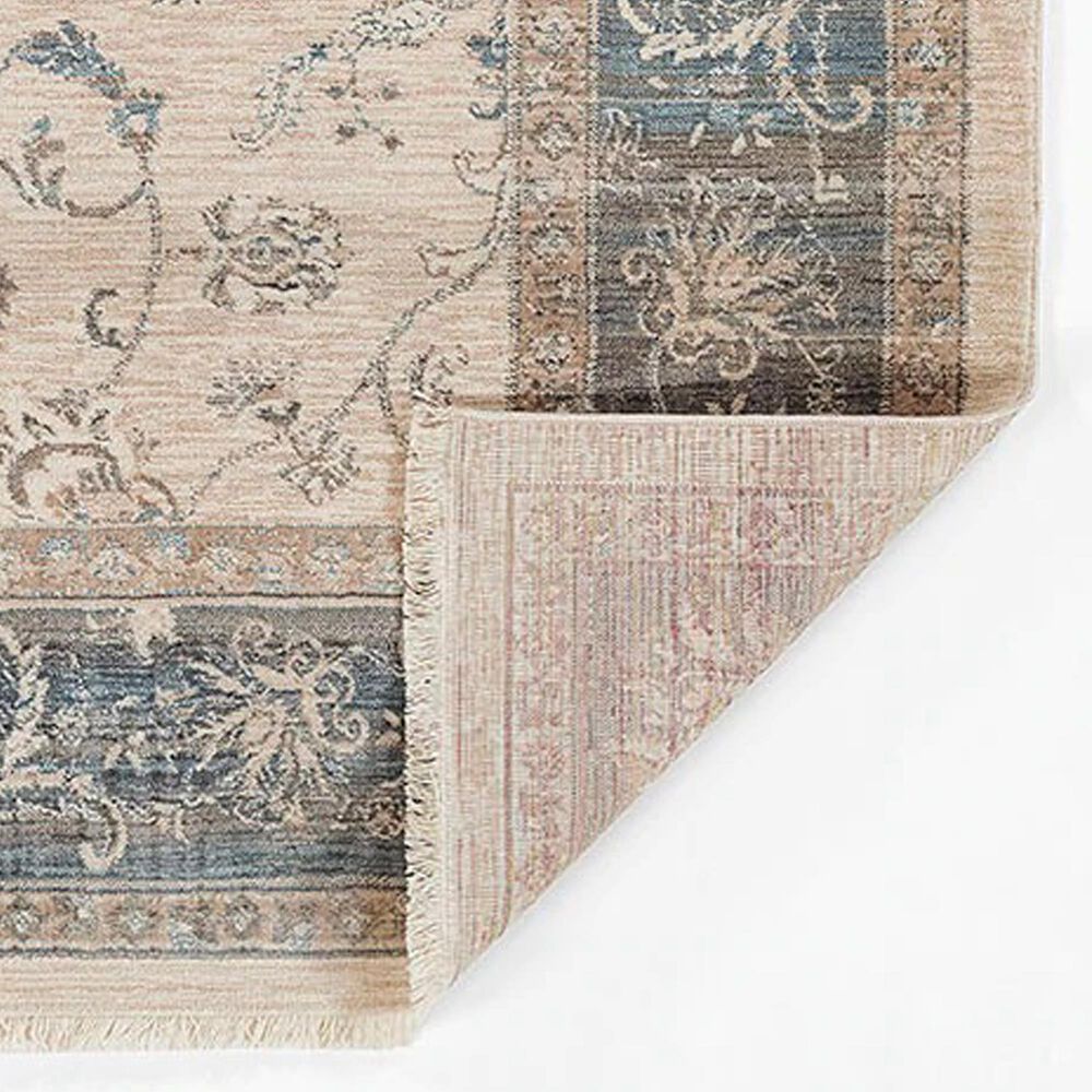 Momeni Izmir IZ-02 2&#39;6&quot; x 8&#39; Blue Runner, , large