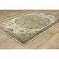 Oriental Weavers Andorra 6"7" x 9"6" Ivory and Blue Area Rug, , large