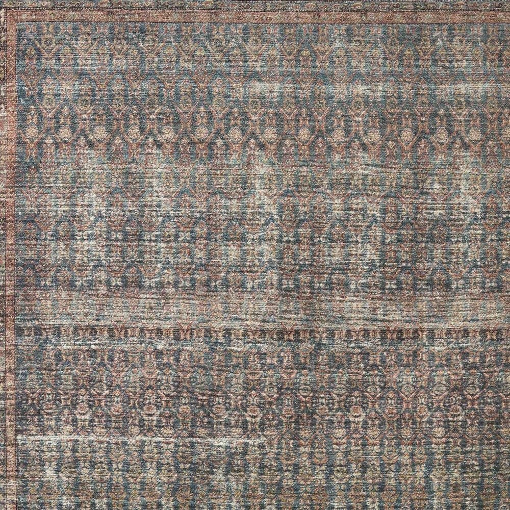 Amber Lewis x Loloi Billie 2&#39;6&quot; x 7&#39;6&quot; Ocean and Brick Runner, , large