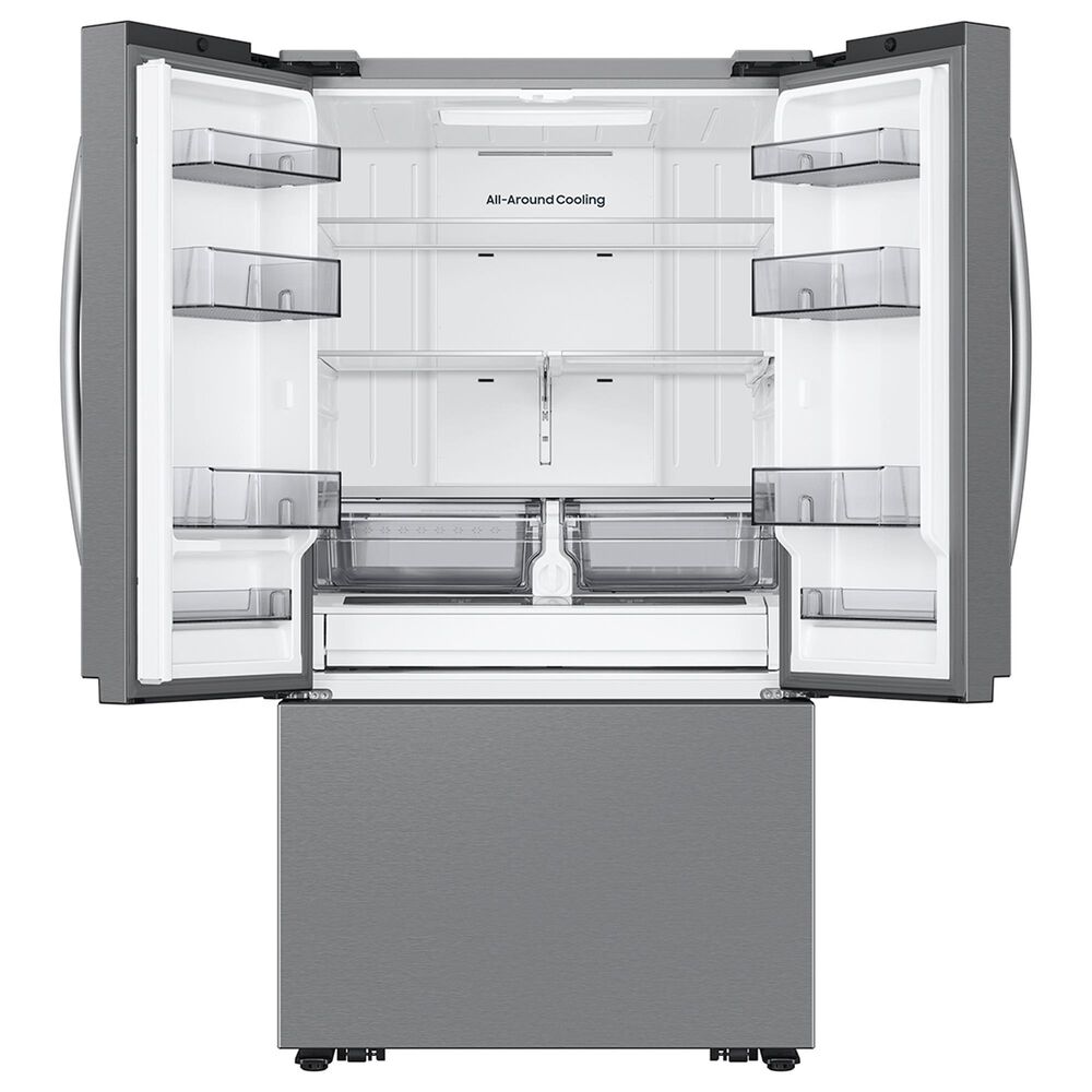 Samsung 2-Piece Kitchen Package with 31.5 Cu. Ft. French Door Refrigerator and Smart Dishwasher in Fingerprint Resistant Stainless Steel, , large