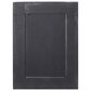 Maple and Jade 29" x 39" Wall Mirror in Distressed Grey and Brown, , large