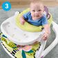 Fisher Price Monkey Baby Chair Kick and Play Deluxe Sit-Me-Up Seat in Purple and Multicolor, , large